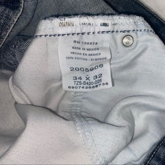 dark washed grey bootcut lee jeans 🔗 - Picture 3 of 5